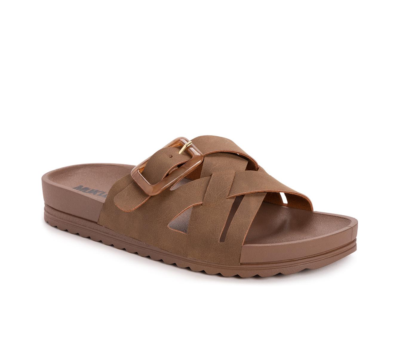 Women's MUK LUKS Grand Shayna Footbed Sandals