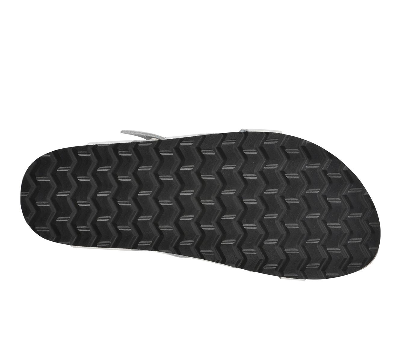 Women's White Mountain Graph Footbed Sandals