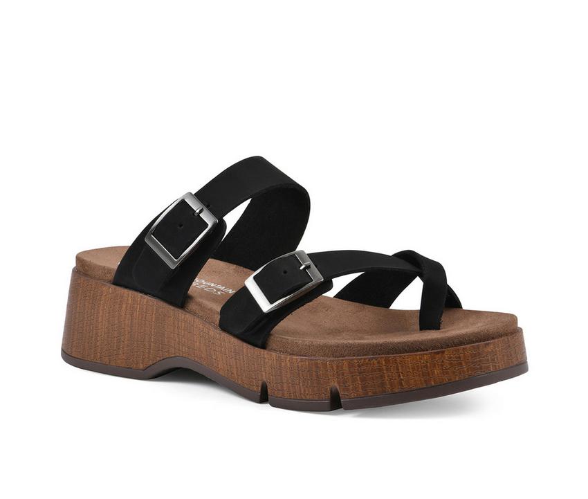 Women's White Mountain Lefter Wedge Sandals