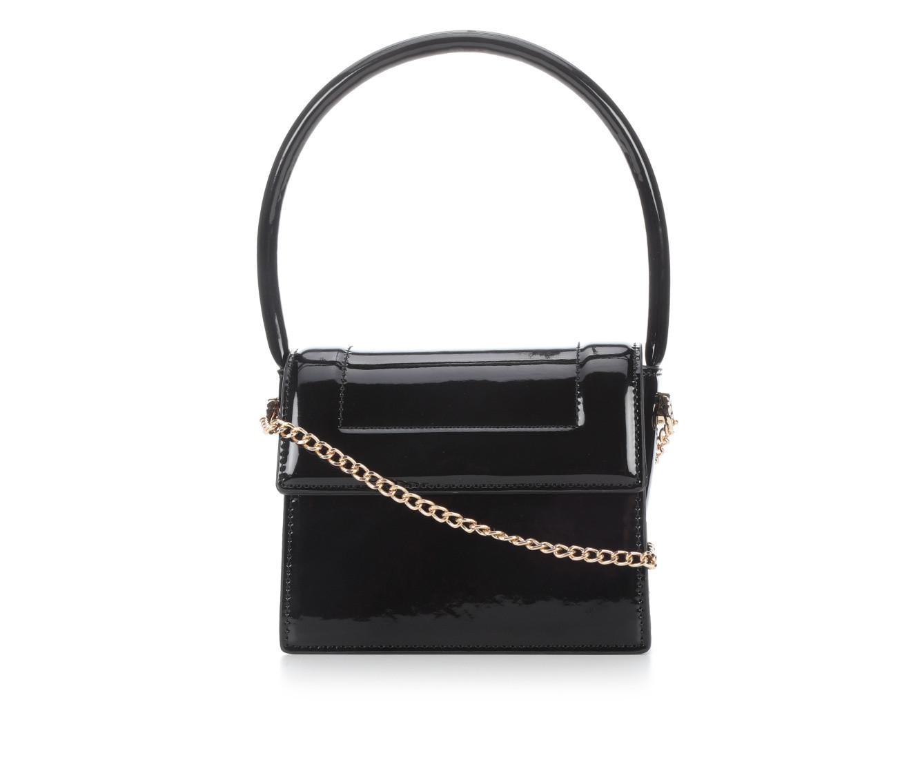 Olivia Miller Patent Top Handle Handbag