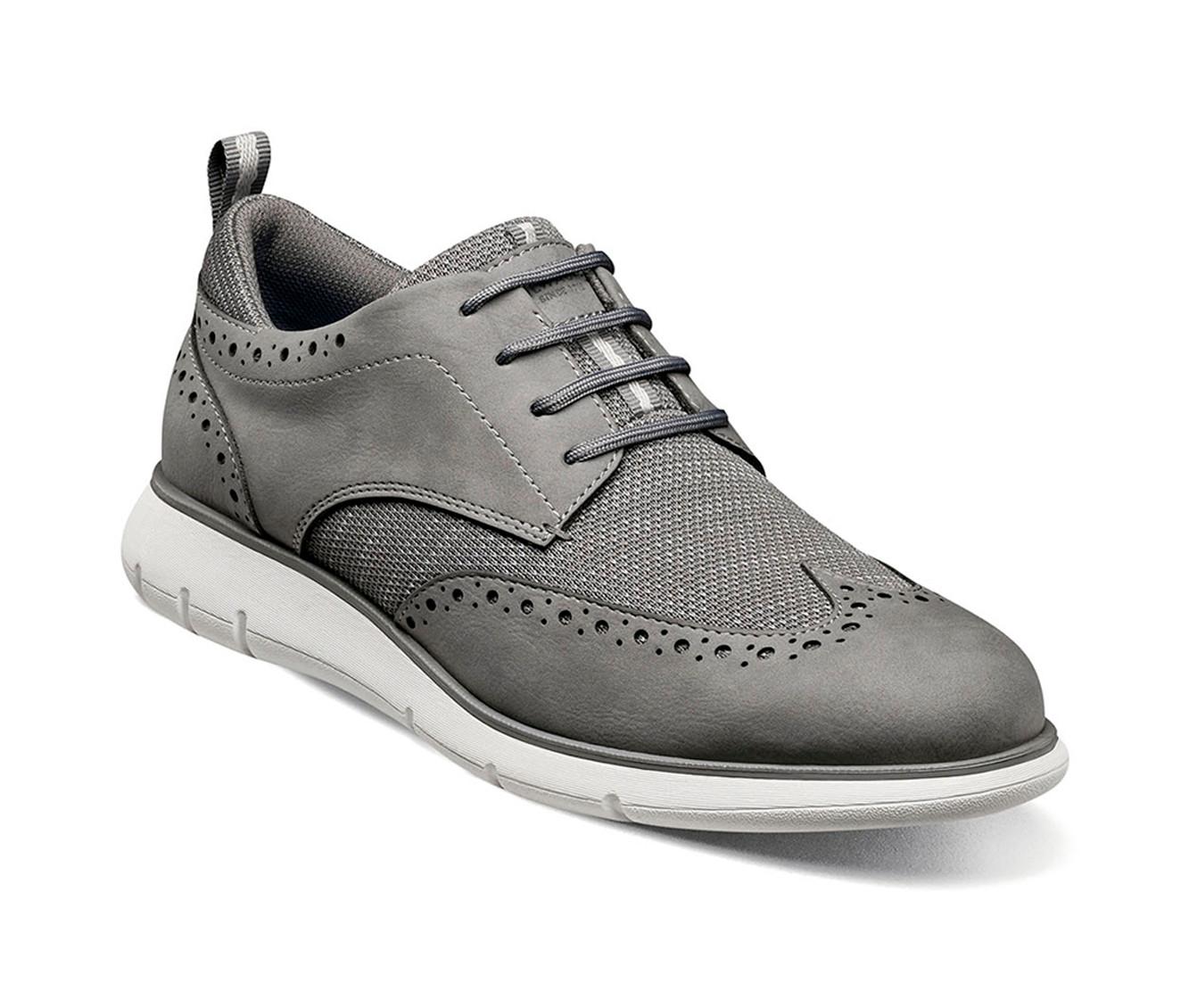 Men's Nunn Bush Stance Knit Wingtip Casual Oxfords