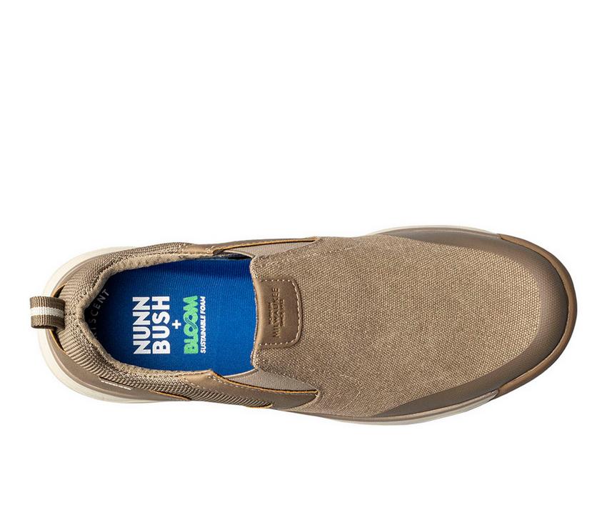 Men's Nunn Bush Sedona Canvas Moc Toe Slip-On Shoes