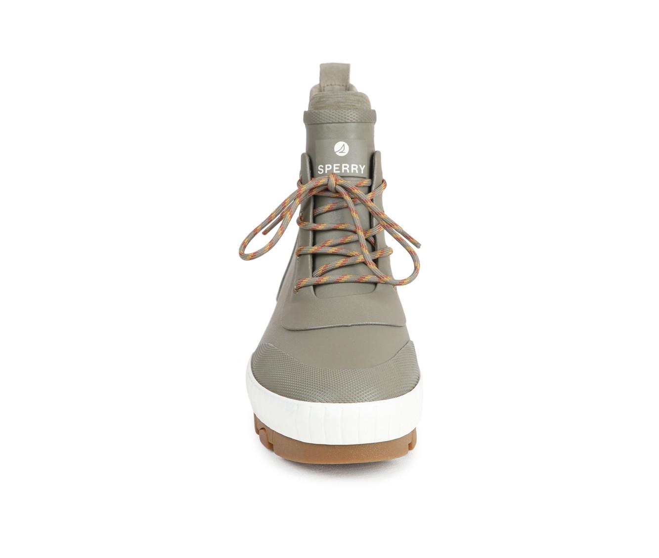 Women's Sperry Torrent Lace Up Rubber Rain Boots