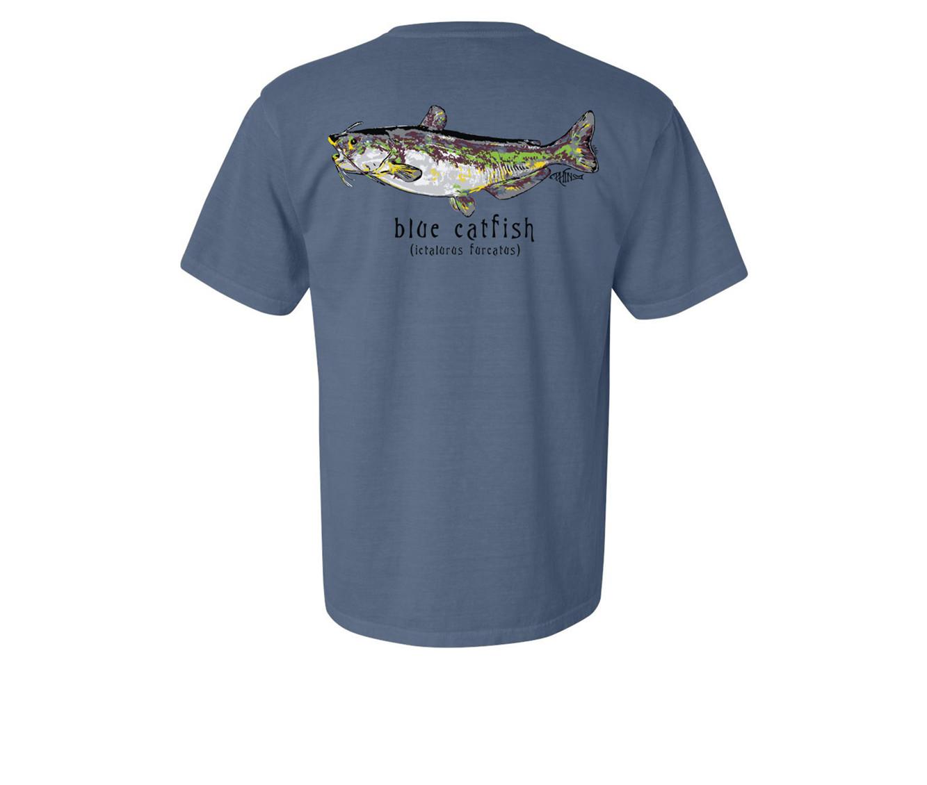 PHINS Blue Catfish Shirt