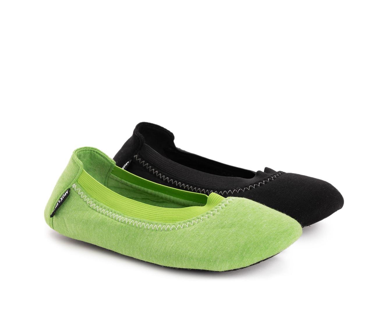 MUK LUKS 2 Pack Travel Slipper Set