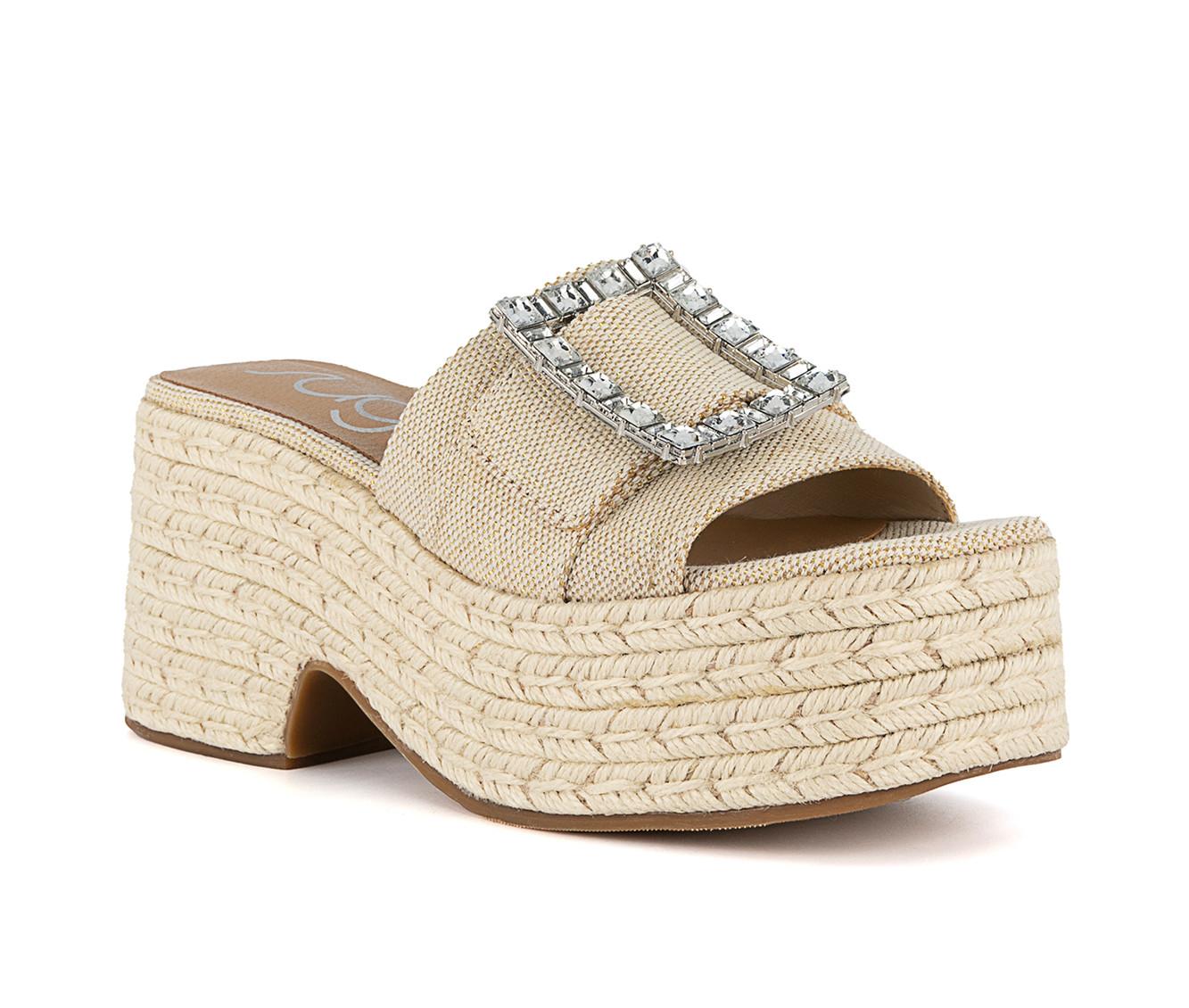 Women's Sugar Remote Espadrille Platform Wedges