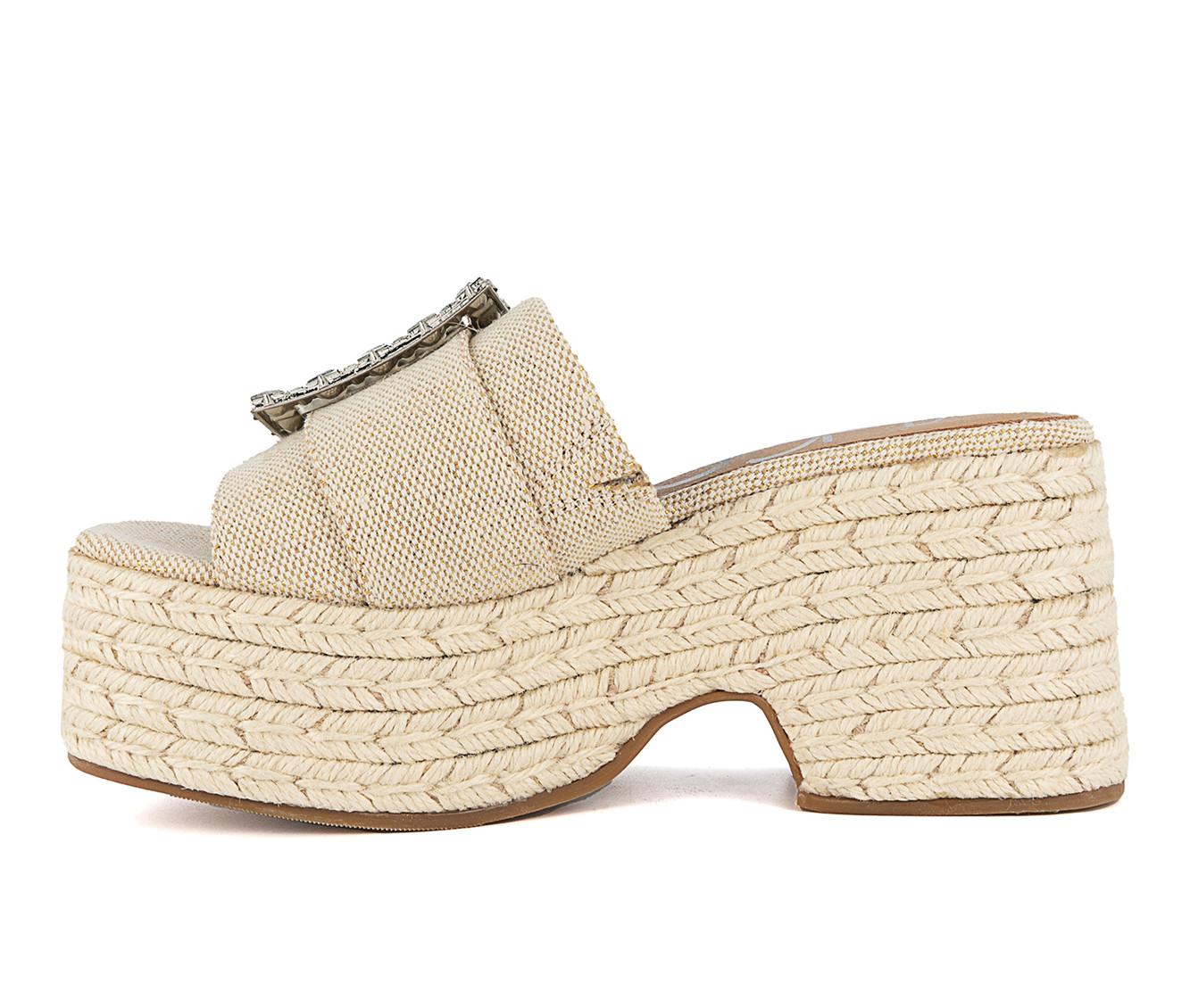 Women's Sugar Remote Espadrille Platform Wedges