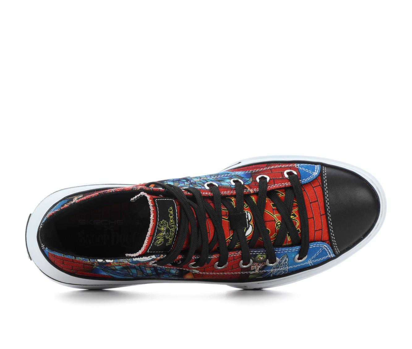 Men's SKECHERS X SNOOP DOGG 251045 Snoop One High Top Sneakers