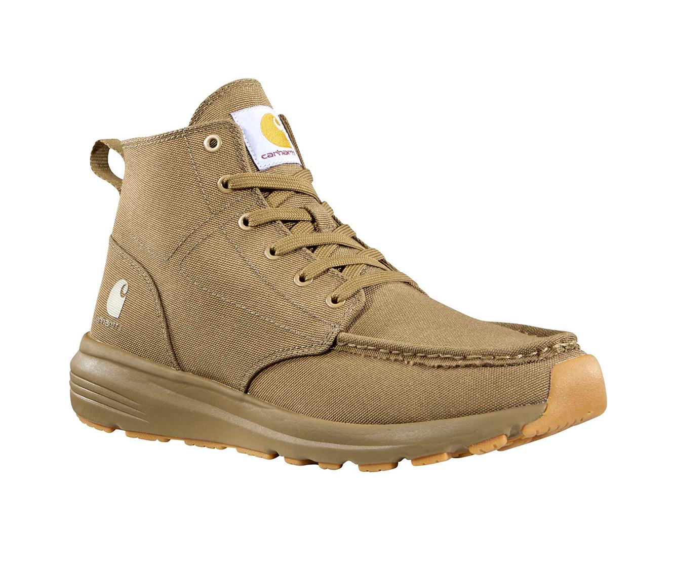 Men's Carhartt Haslett Moc Toe Canvas Chukka Work Boots