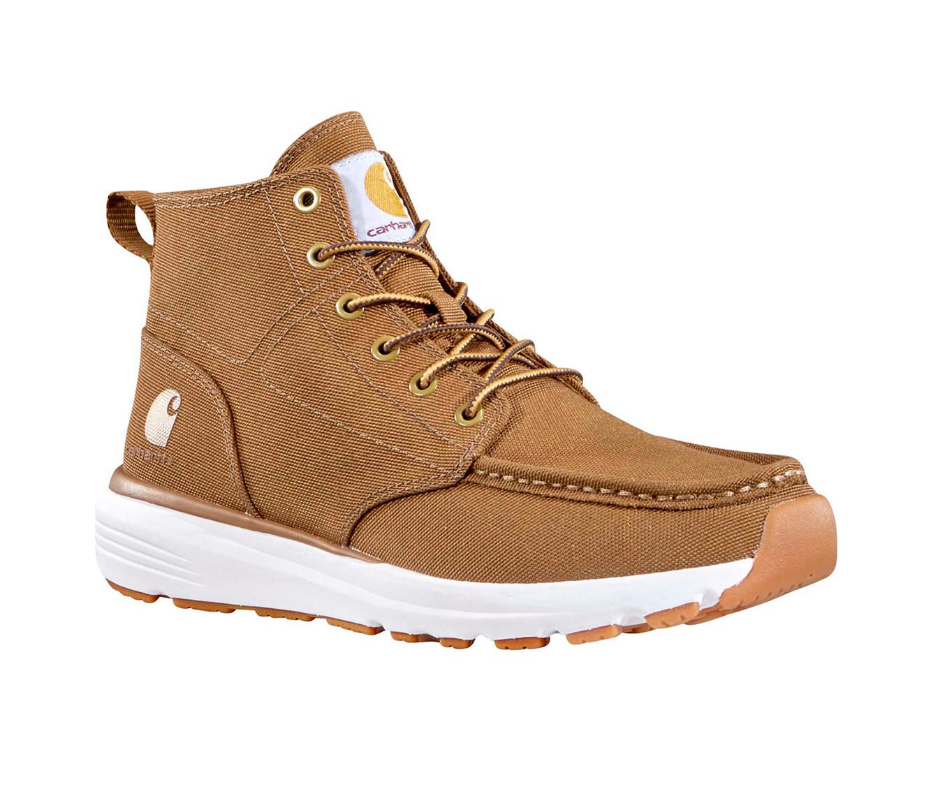 Men's Carhartt Haslett Moc Toe Canvas Chukka Work Boots