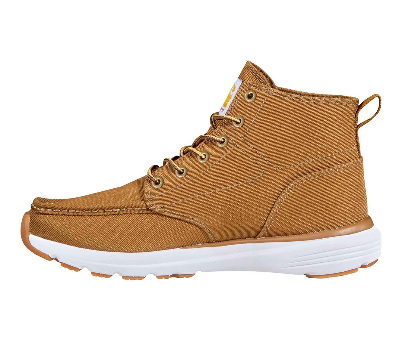 Men's Carhartt Haslett Moc Toe Canvas Chukka Work Boots