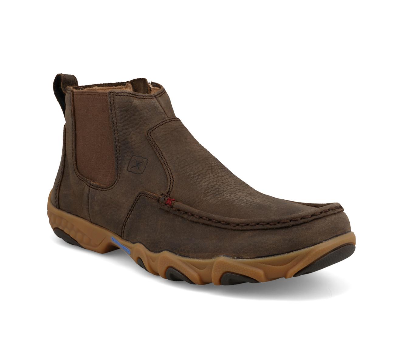 Men's TWISTED X 4" Chelsea Driving Moc Dress Shoes