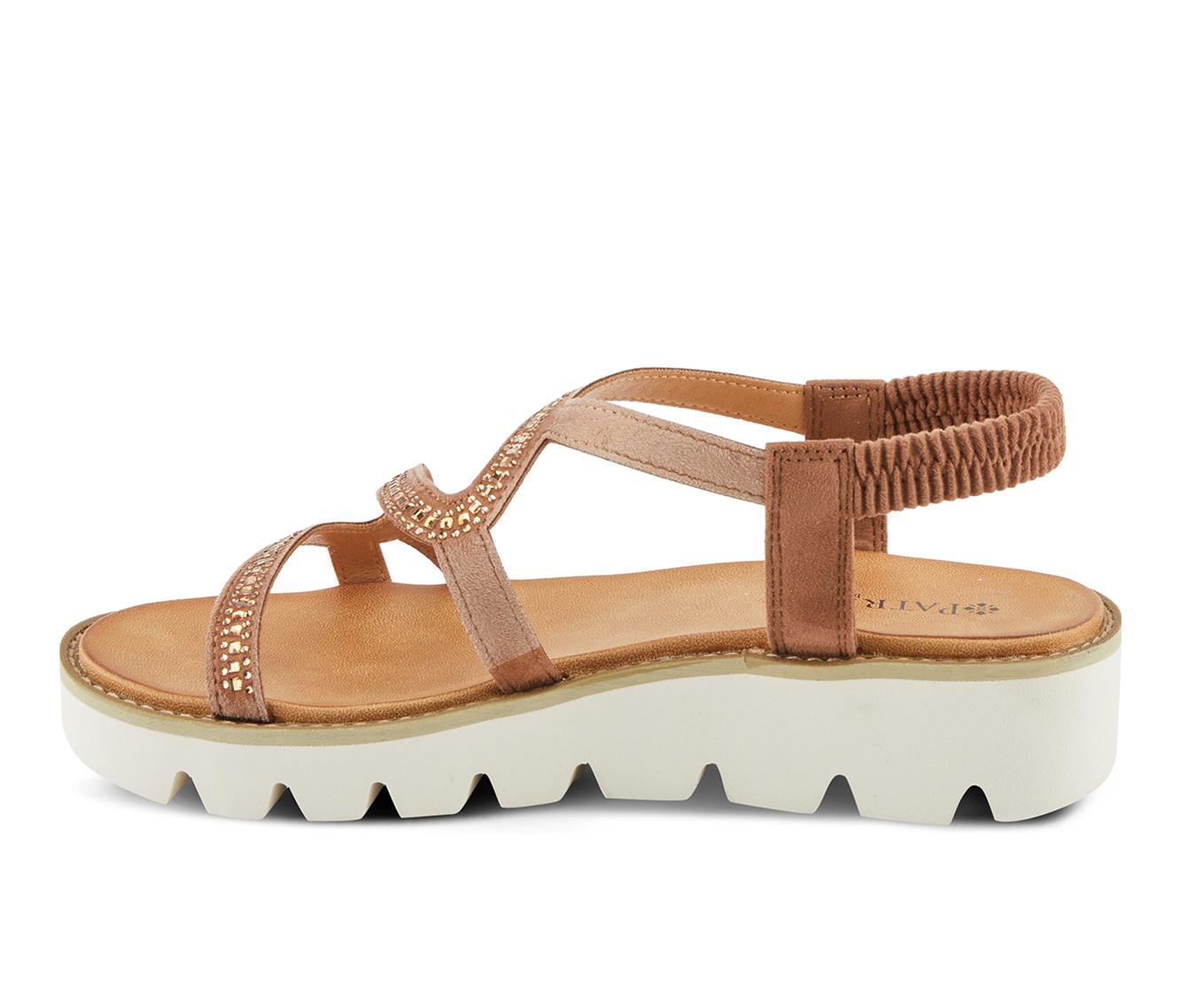 Women's Patrizia Zigged Low Wedge Sandals