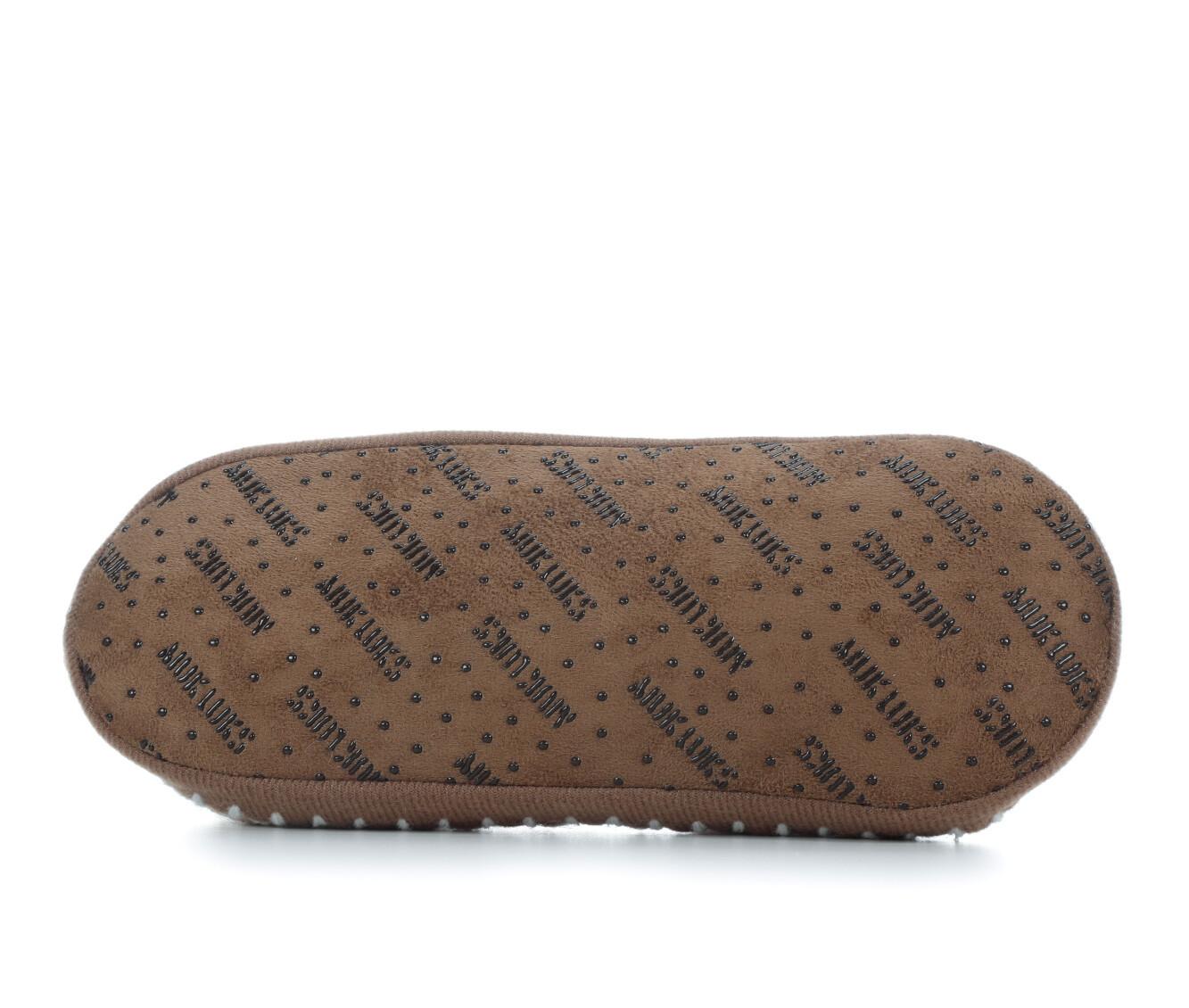 MUK LUKS Women's Plaid Ballerina Slipper Socks