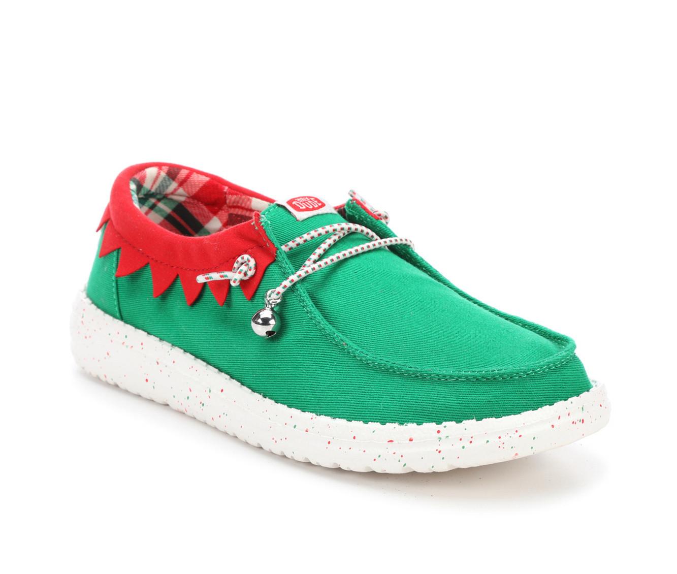 Women's HEYDUDE Wendy Holiday Elf Casual Shoes