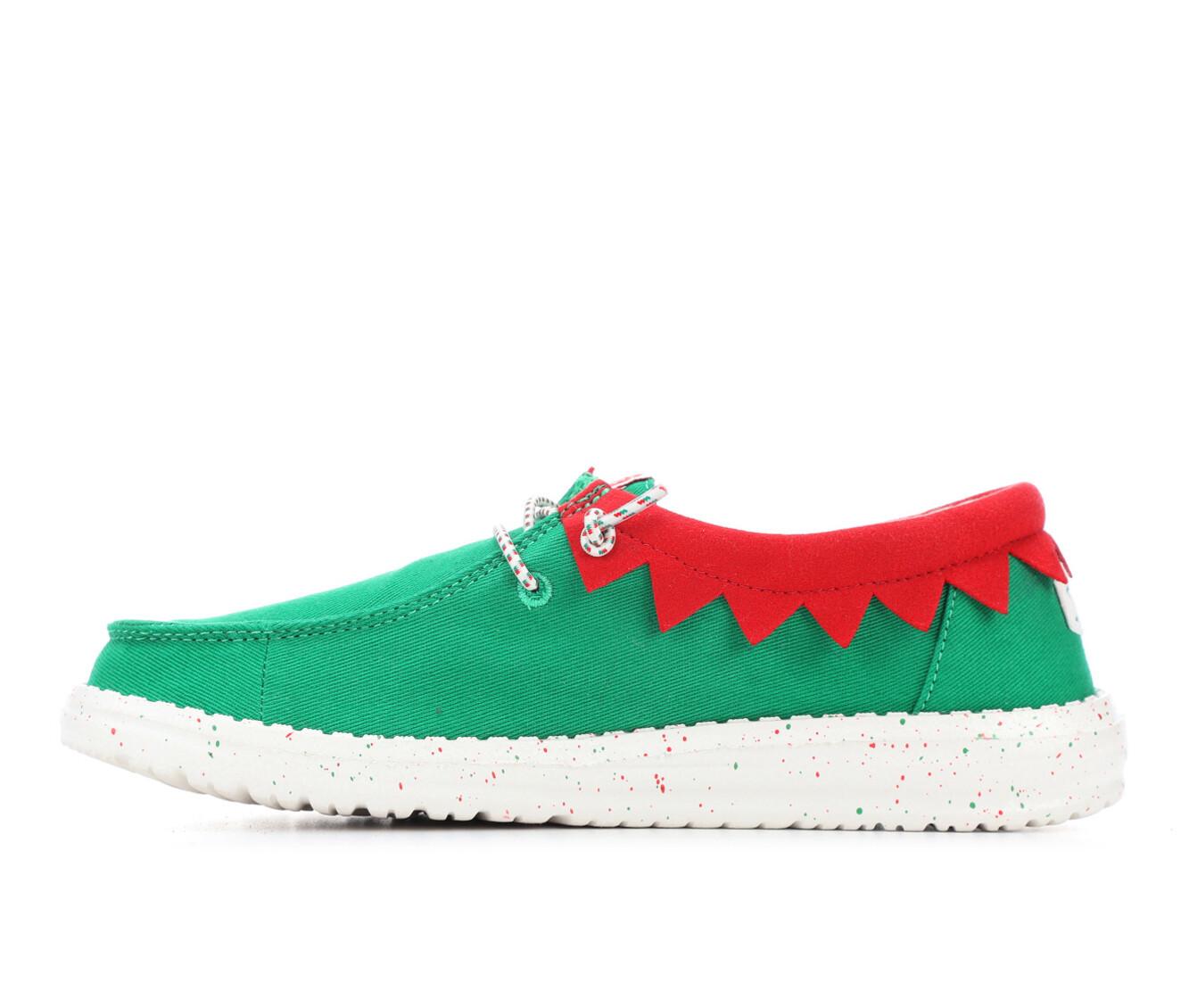 Women's HEYDUDE Wendy Holiday Elf Casual Shoes