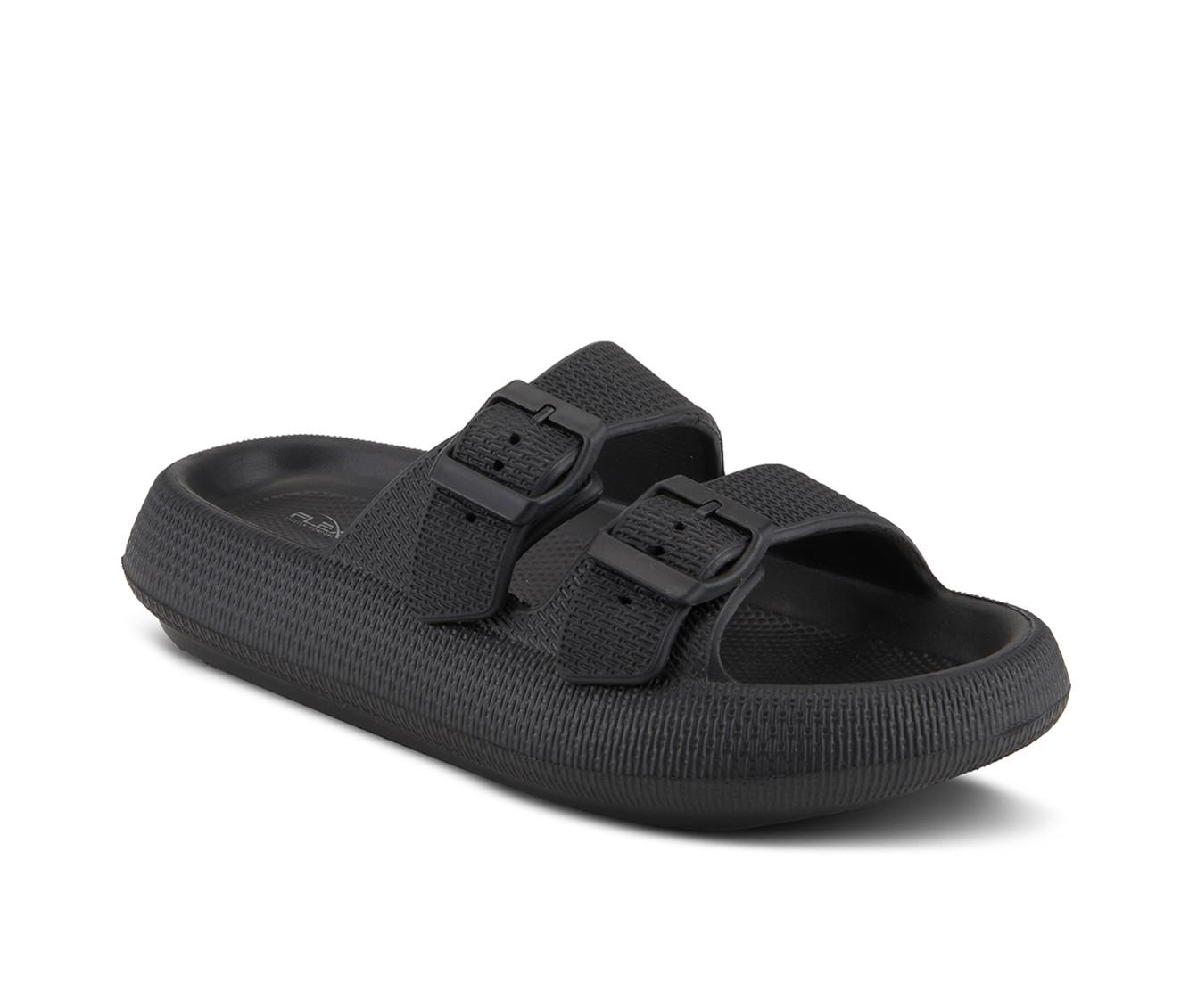 Women's Flexus Bubbles Waterproof Platform Slides