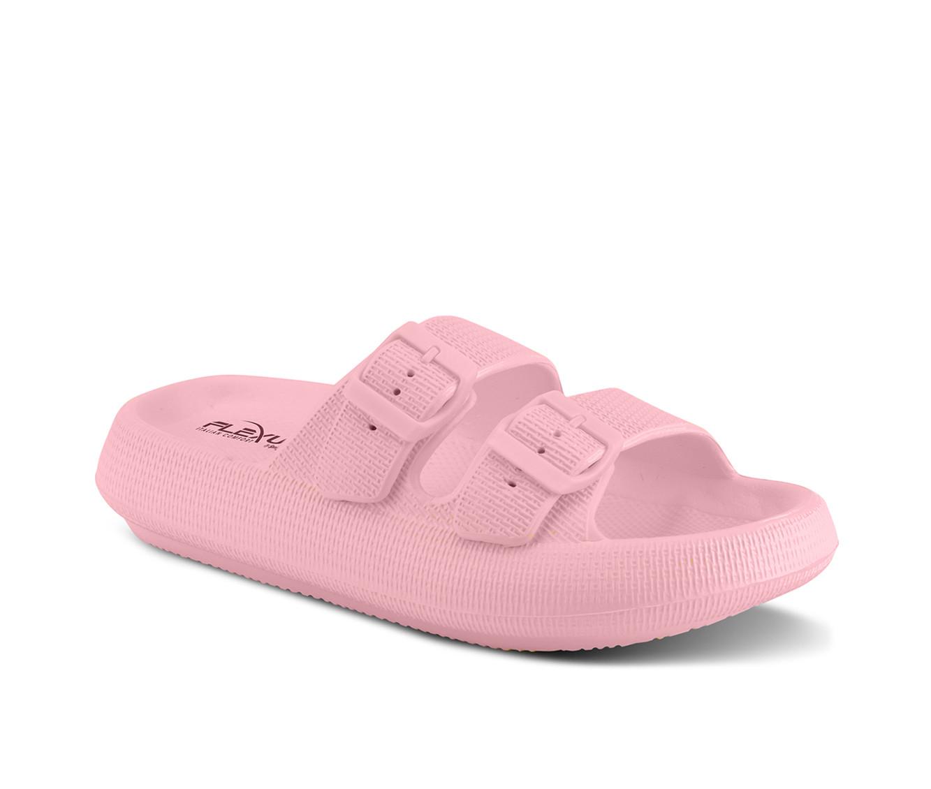 Women's Flexus Bubbles Waterproof Platform Slides