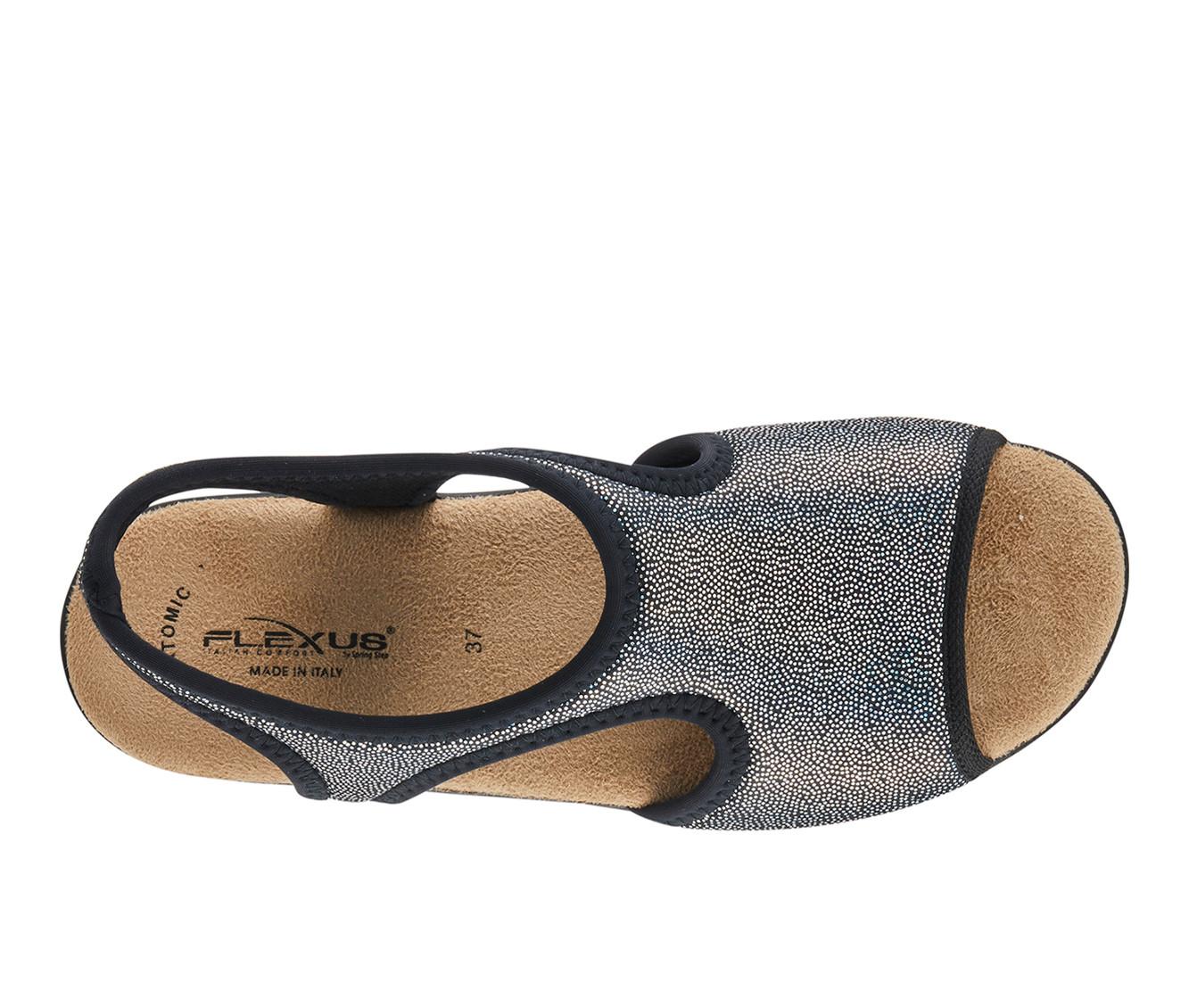 Women's Flexus Nyaman-Pindott Wedge Sandals