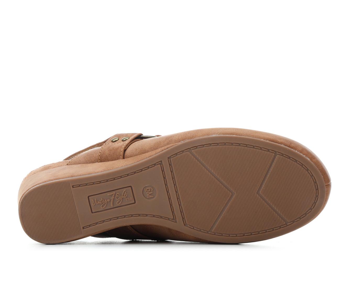 Women's Vintage 7 Eight Frankie Clog Wedges