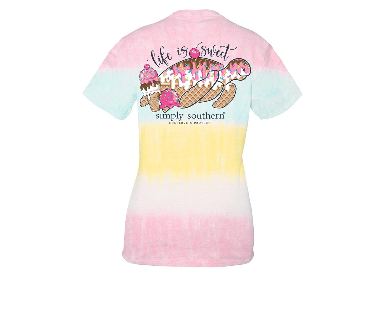 Simply Southern TRACK SS ICECREAM Shirt