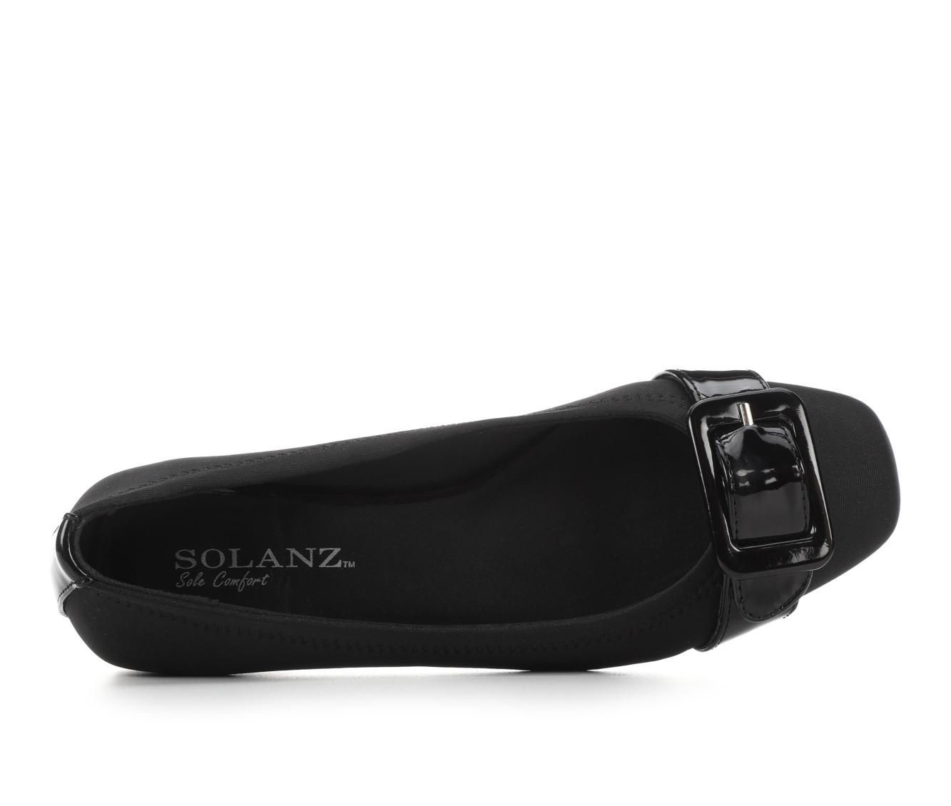 Women's Solanz ANDREW Block-Heeled Flats