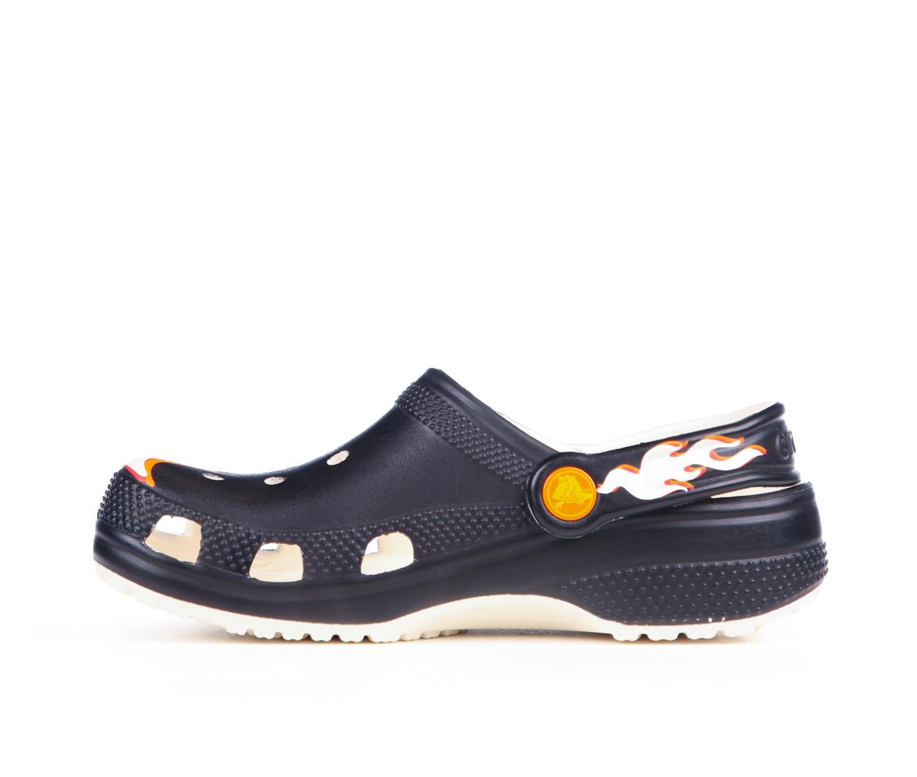 Kids' Crocs Little Kid & Big Kid Graphic Glow Flame Clogs
