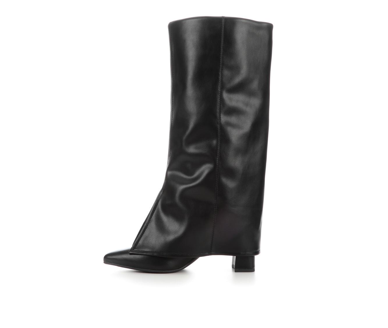 Women's Delicious Ambient-S Knee-High Fold-Over Boots