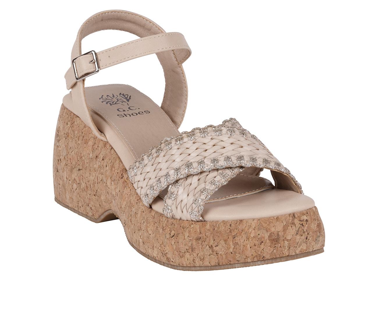 Women's GC Shoes Lucy Platform Wedge Sandals