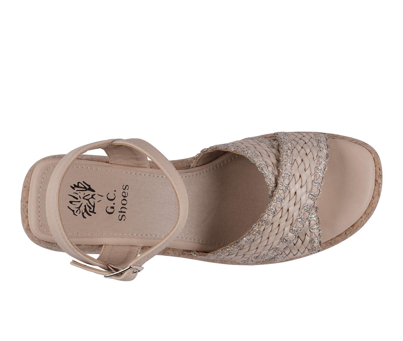 Women's GC Shoes Lucy Platform Wedge Sandals