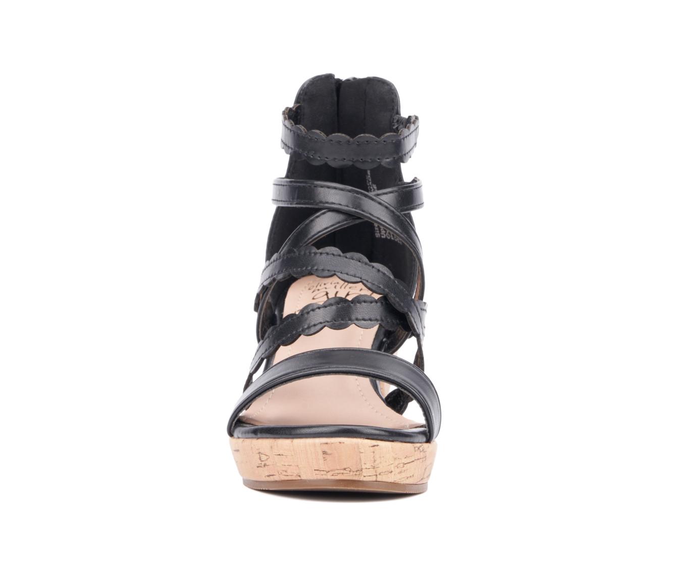 Girls' Olivia Miller Little & Big Kid Gurly Girl Wedge Sandals