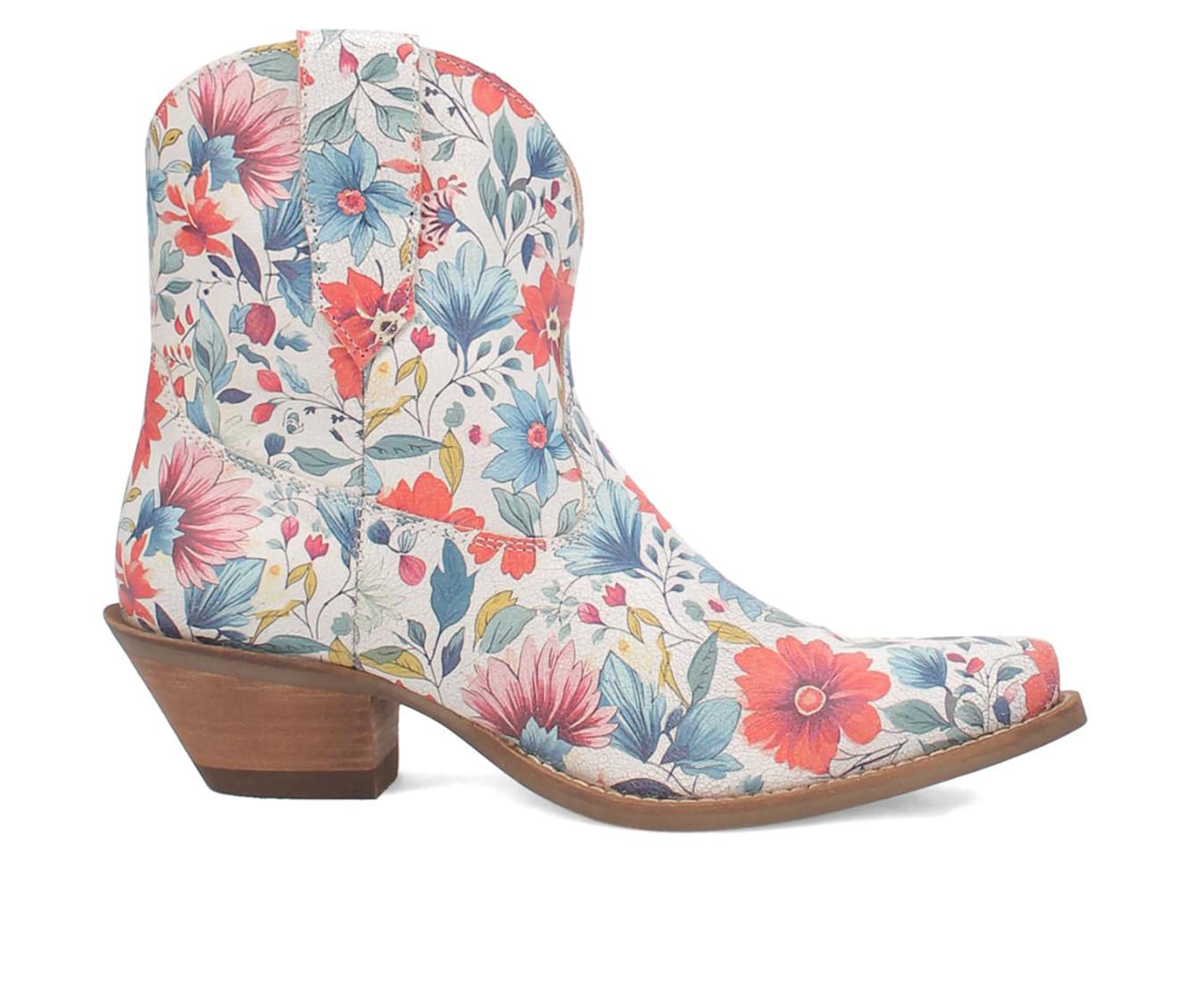 Women's Dingo Boot Pixie Rose Western Booties