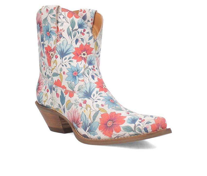 Women's Dingo Boot Pixie Rose Western Booties