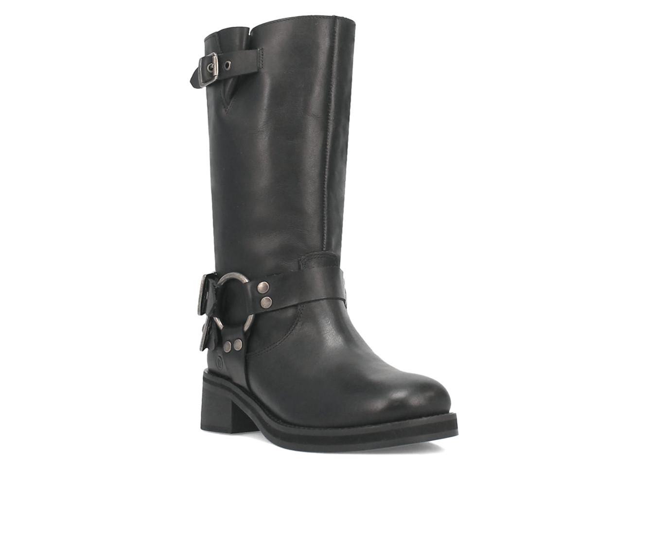 Women's Dingo Boot Harlee Mid Calf Moto Boots
