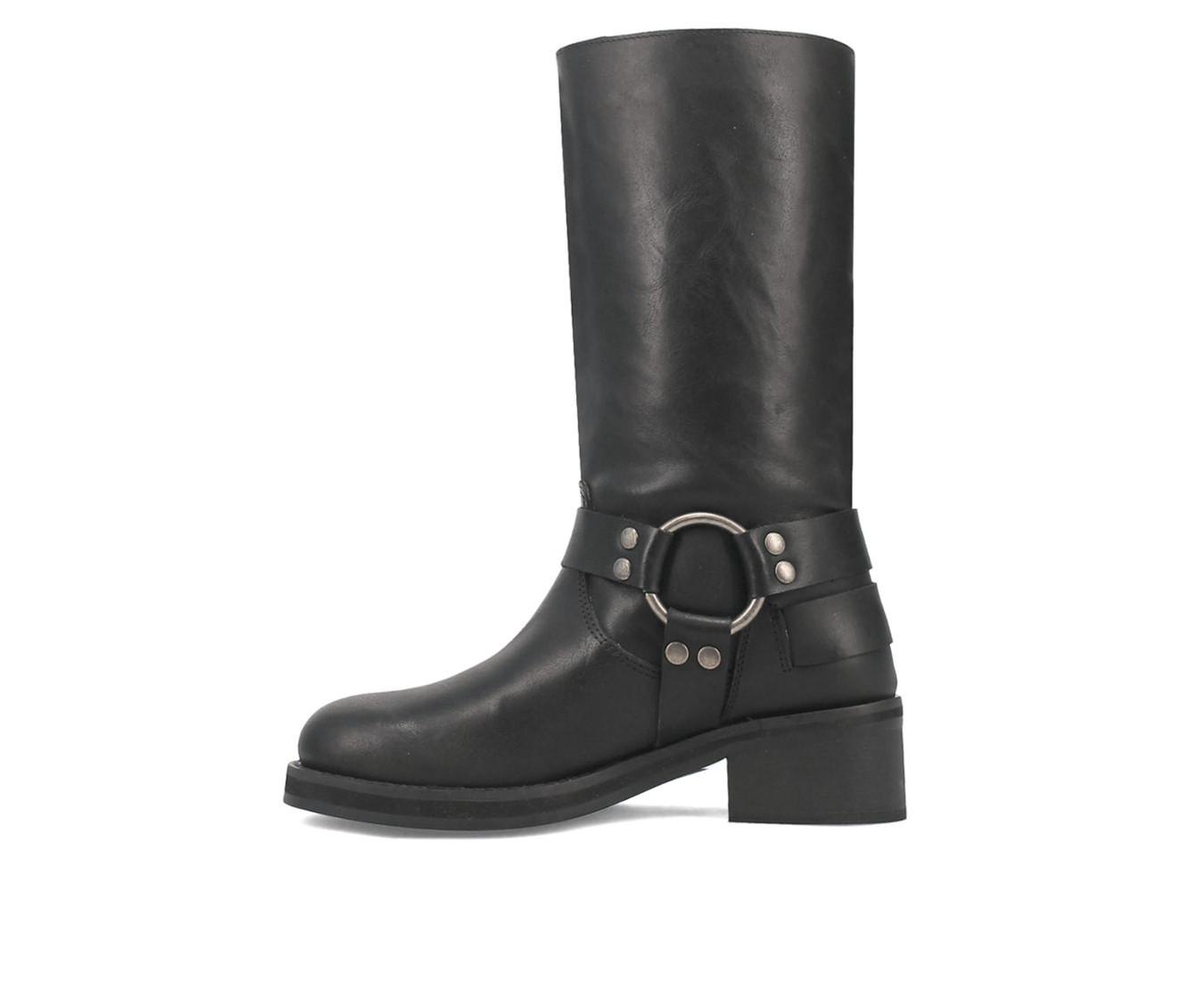 Women's Dingo Boot Harlee Mid Calf Moto Boots
