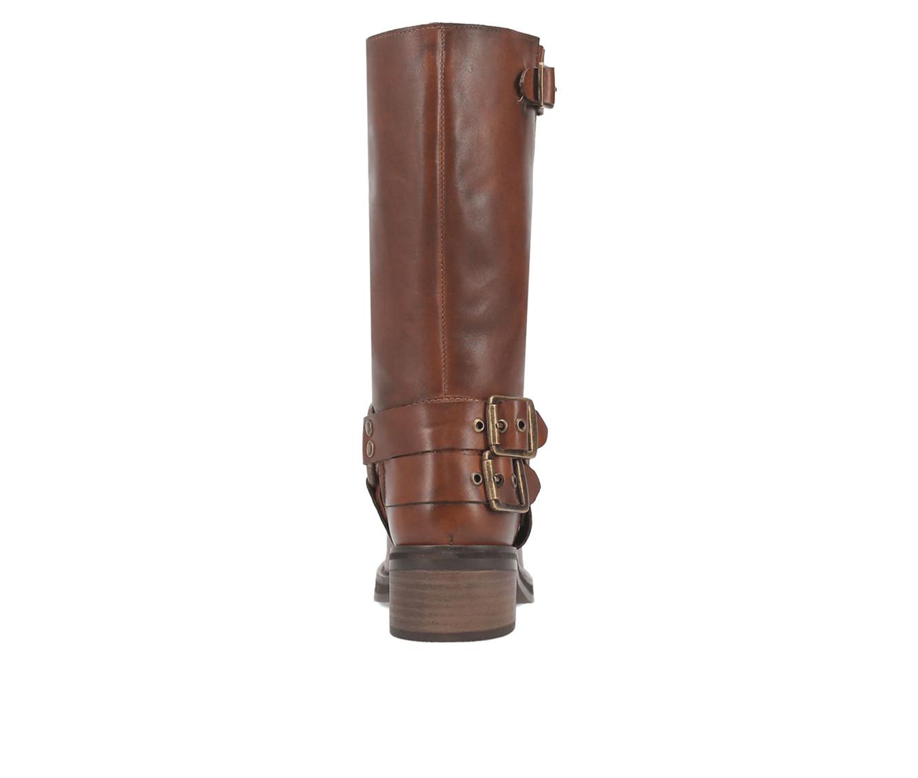 Women's Dingo Boot Harlee Mid Calf Moto Boots