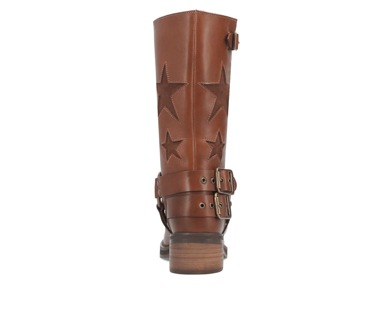 Women's Dingo Boot Blacklist Mid Calf Moto Boots