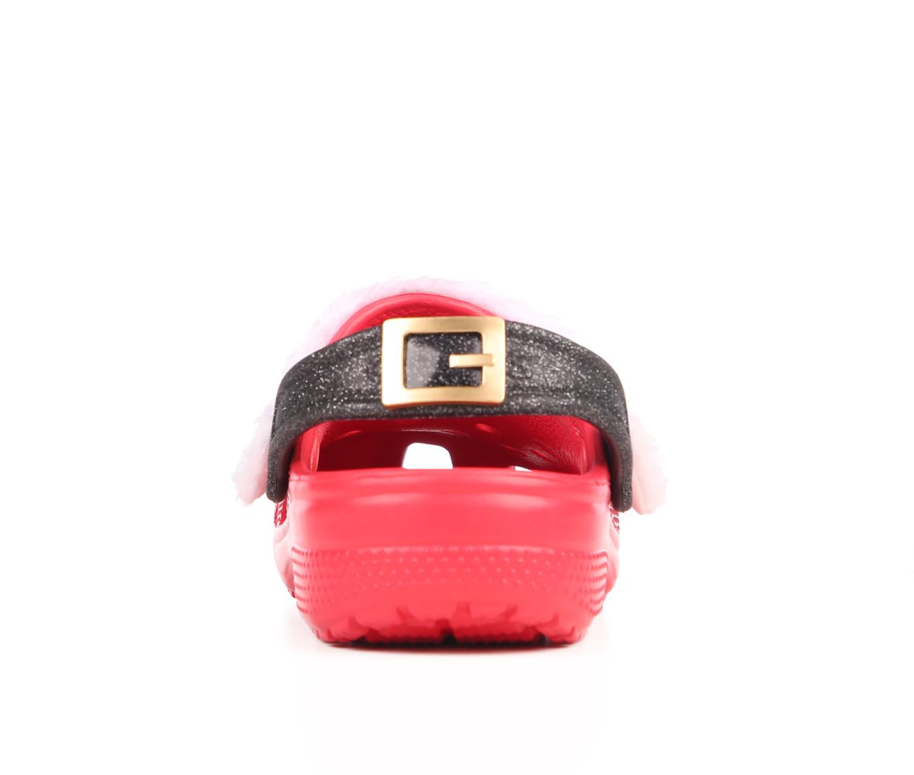 Kids' Crocs Toddler Classic Lined Santa Clogs