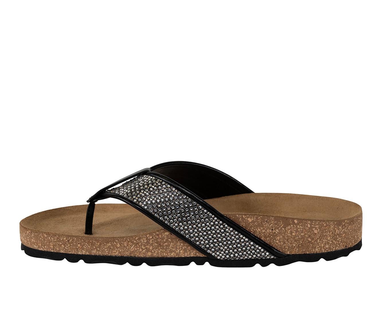 Women's Italian Shoemakers Delani Footbed Sandals