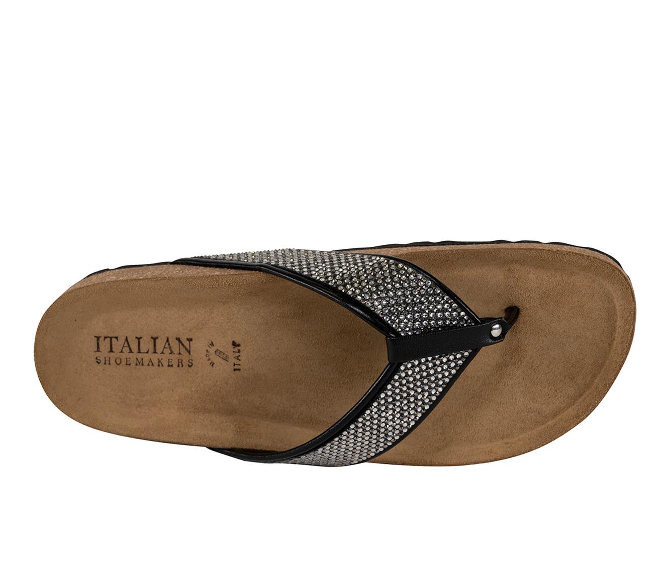 Women's Italian Shoemakers Delani Footbed Sandals