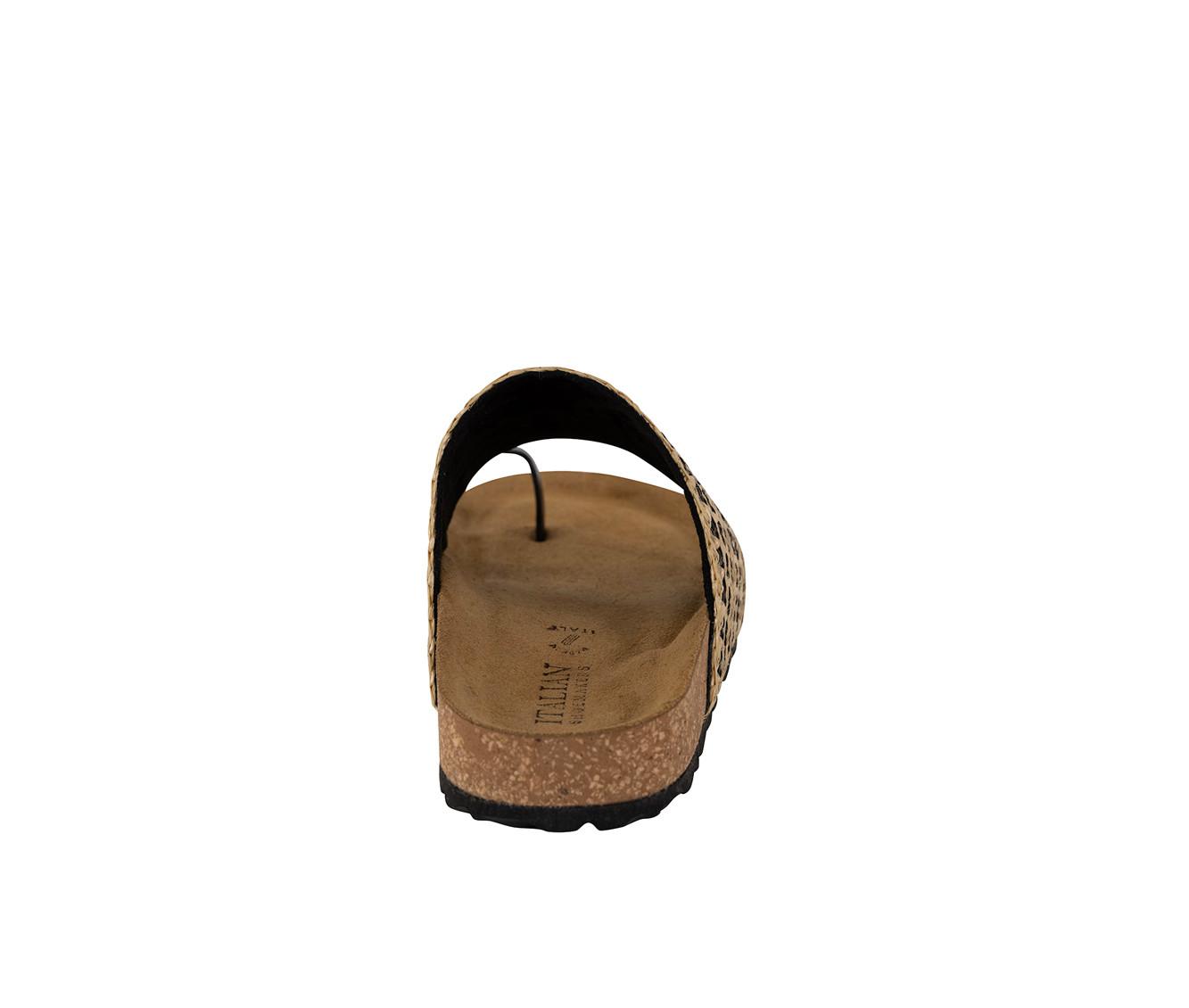 Women's Italian Shoemakers Ginebra Footbed Sandals