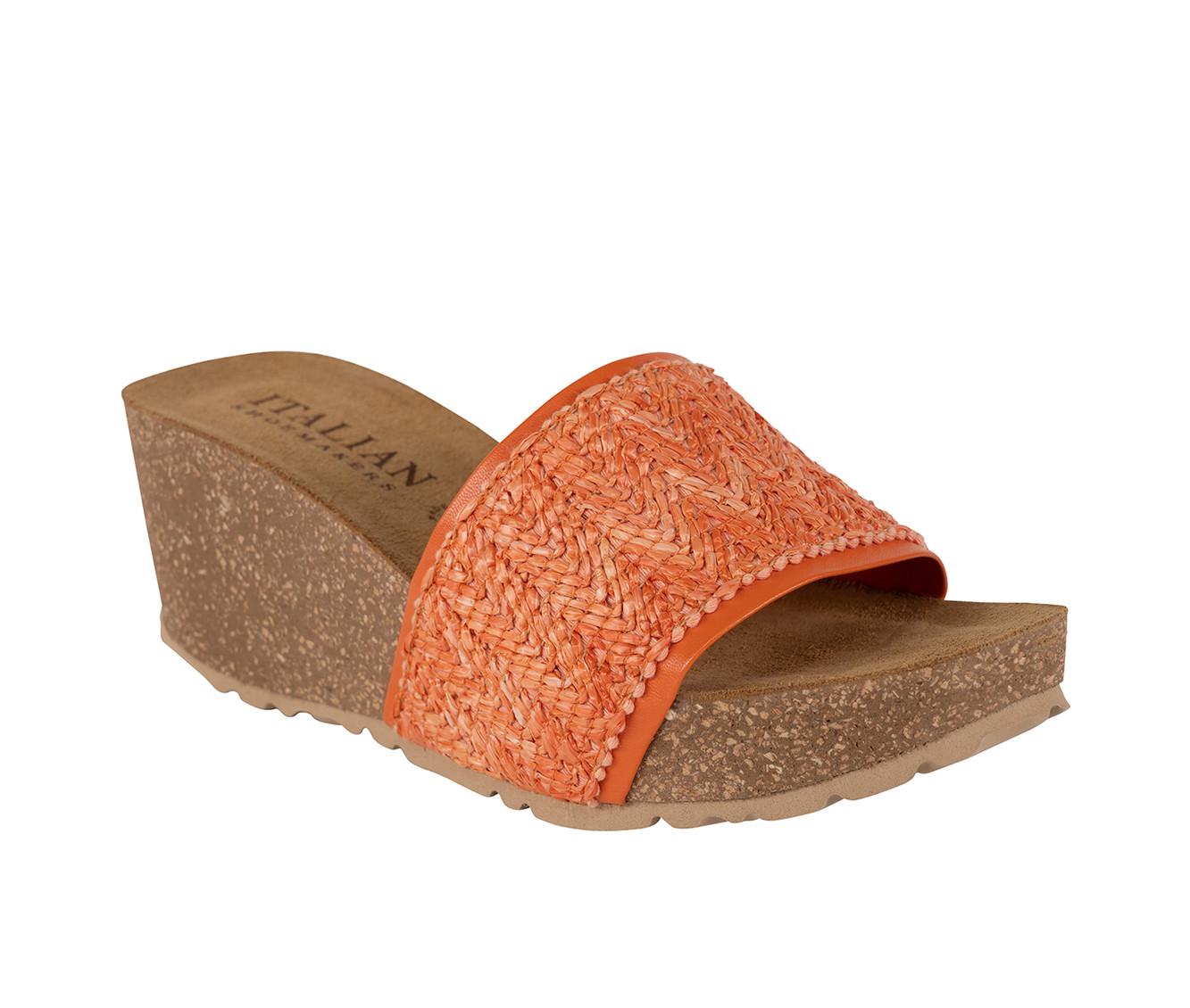 Women's Italian Shoemakers Ibbie Wedge Sandals