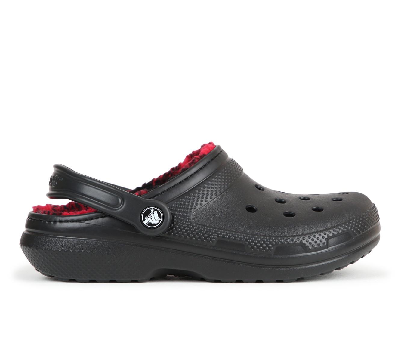 Adults' Crocs Classic Lined Buffalo Clog