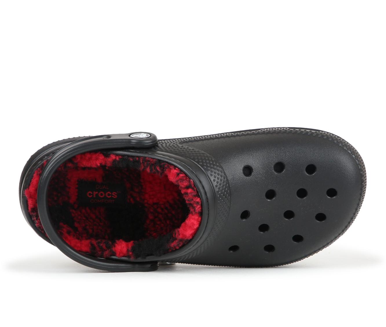 Adults' Crocs Classic Lined Buffalo Clog