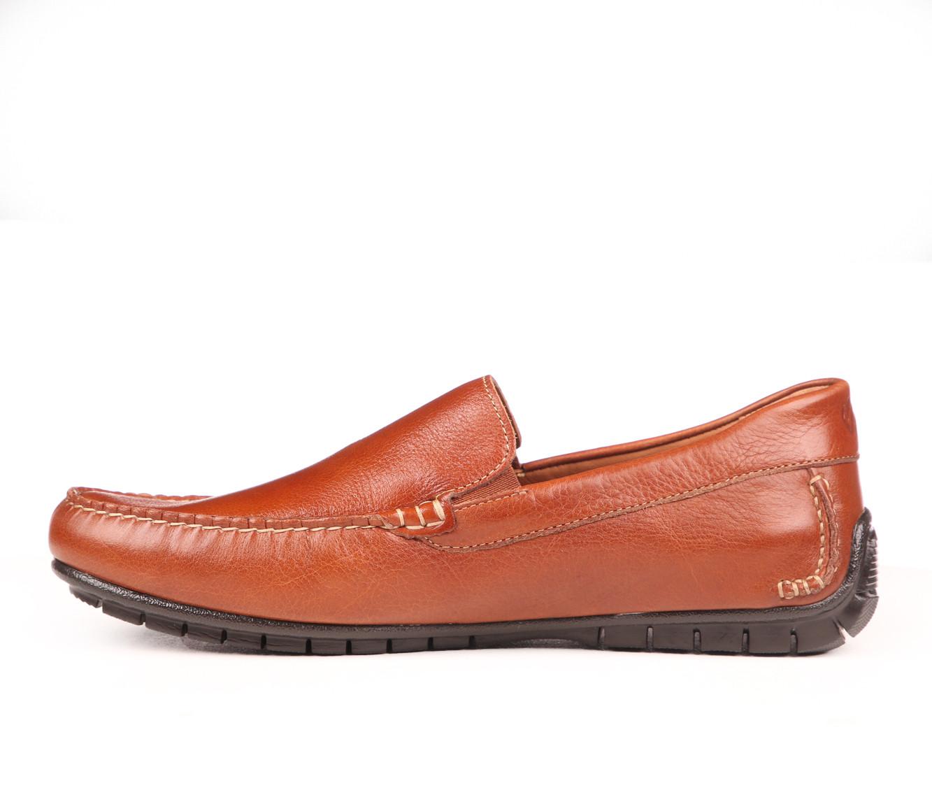 Men's Johnston and Murphy Cort Moc Venetian Slip-On Shoes | Shoe Carnival