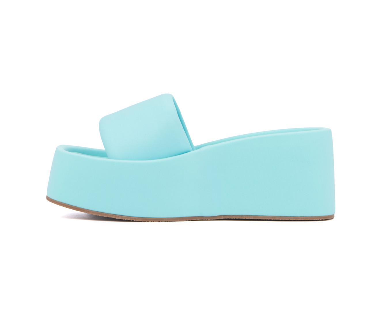 Women's Olivia Miller Uproar Platform Wedge Sandals