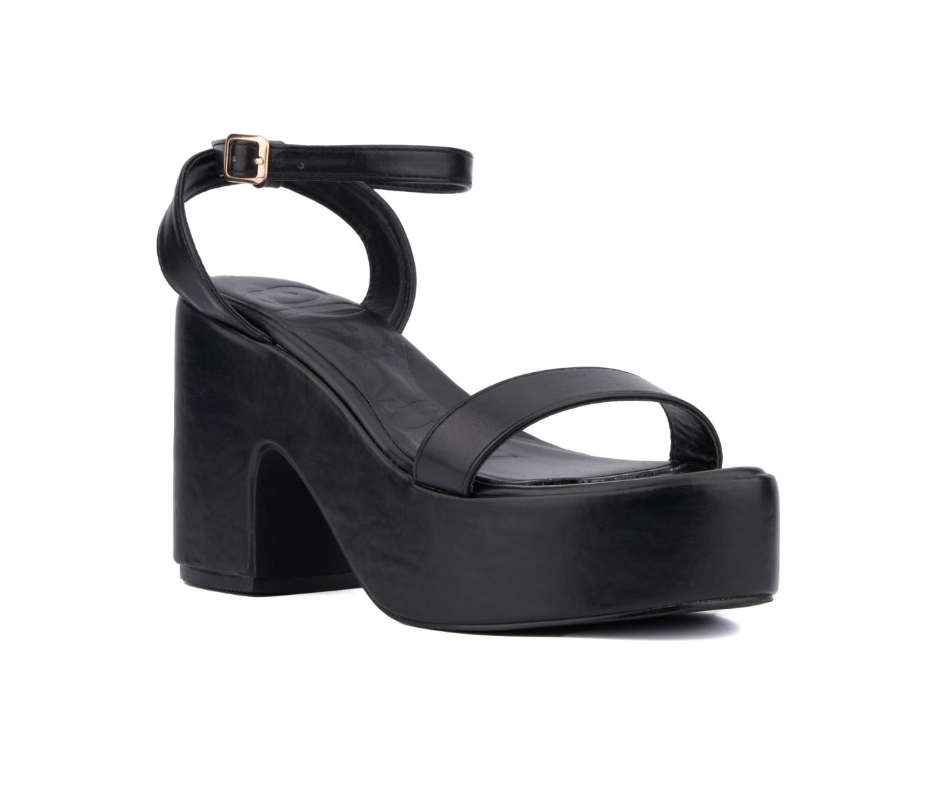 Women's Olivia Miller Charmer Platform Dress Sandals