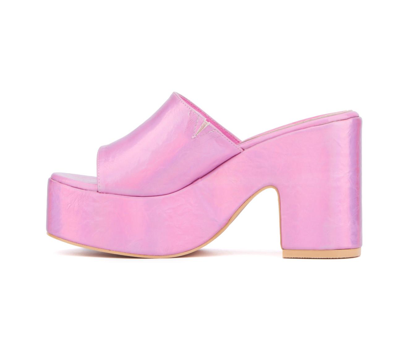 Women's Olivia Miller Crush Platform Dress Sandals