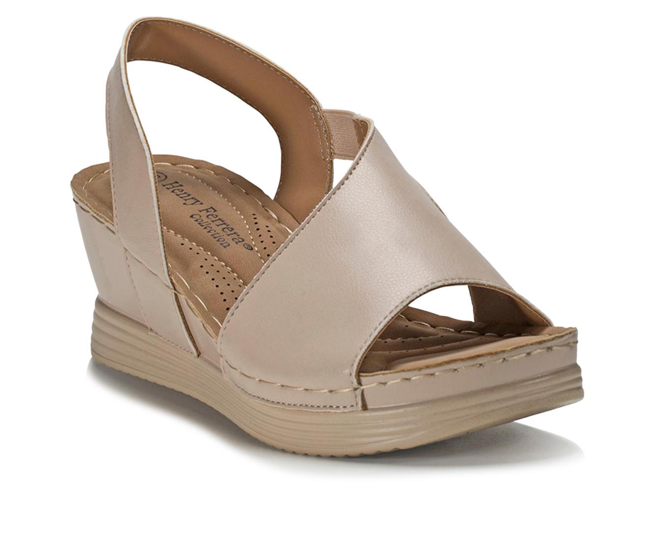 Women's Henry Ferrara Comfort-70 Wedge Sandals