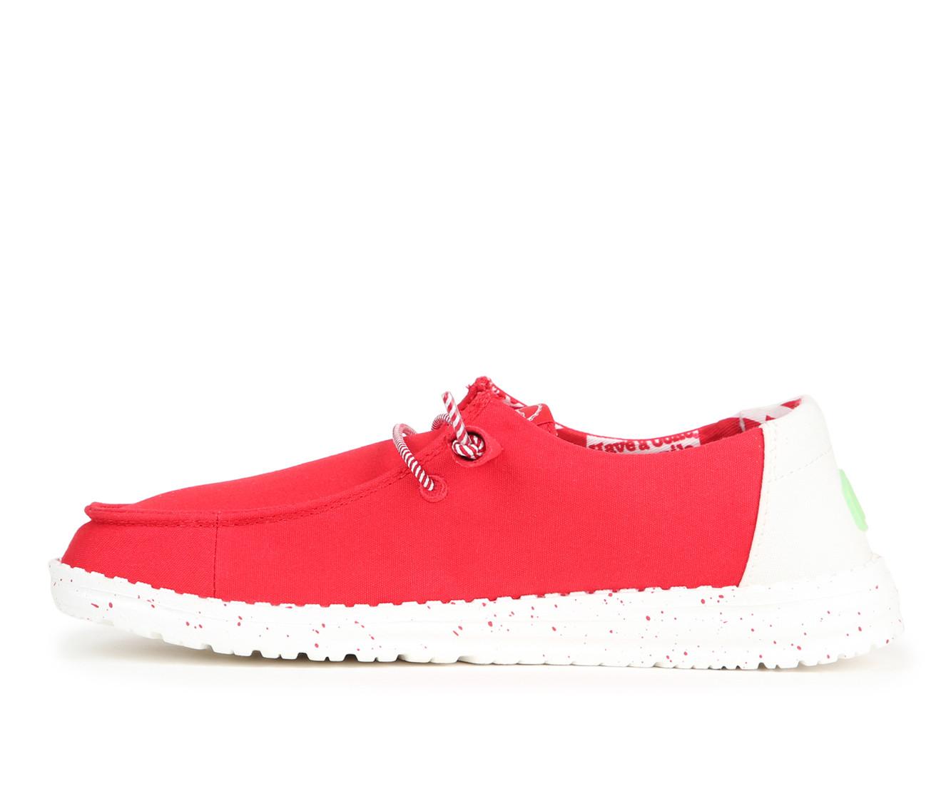 Red casual shoes online